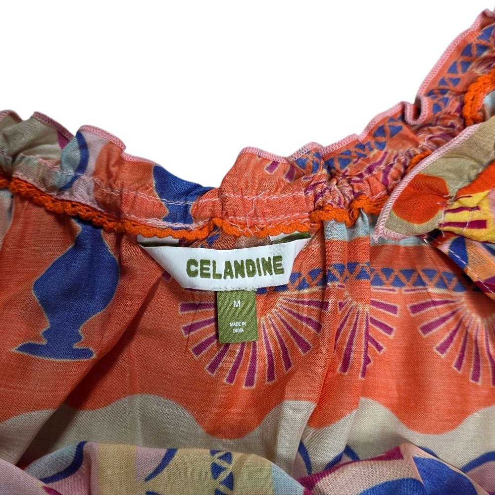 CELANDINE By Anthropologie The Malika Gauze Maxi Dress - Picture 10 of 15